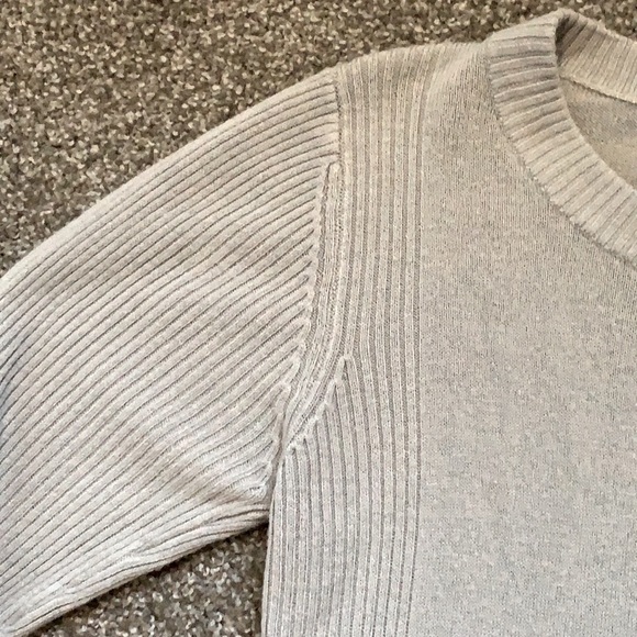 Grey Ribbed Sweater - Picture 2 of 2